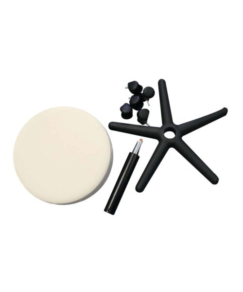 Affinity Rolling Spa Stool components