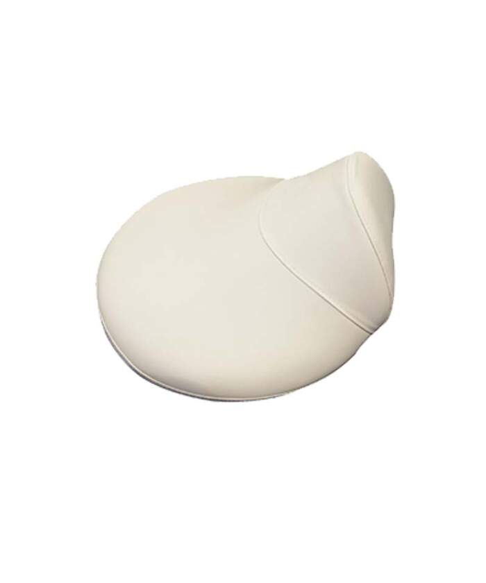 Affinity Gaslift Saddle Stool white
