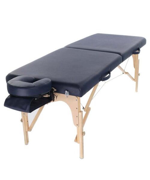 Affinity Sienna Lightweight Portable Massage Table Navy