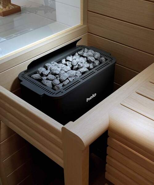 Helo Havanna Home Sauna Heater Energy Efficient Black - Image 3