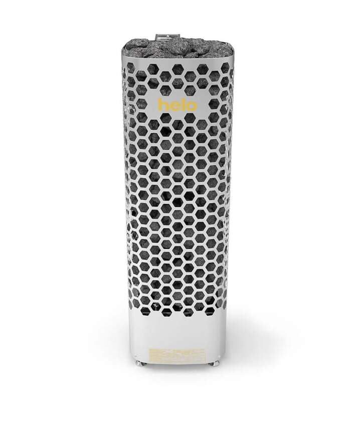 Helo Himalaya Home Sauna Stove WT Black Chrome Finishes - Image 3