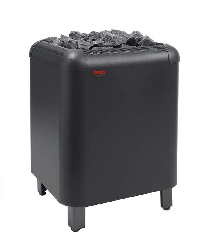 Helo Laava Commercial Sauna Stove Floor Standing Graphite - Image 2