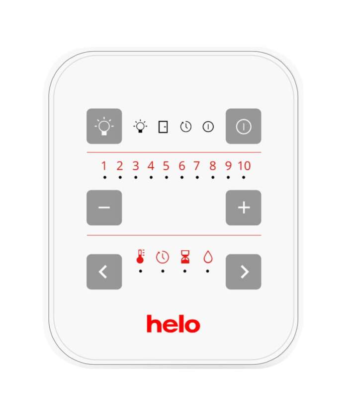 Helo Trend Control Panel for Sauna Heaters and Steam Generators