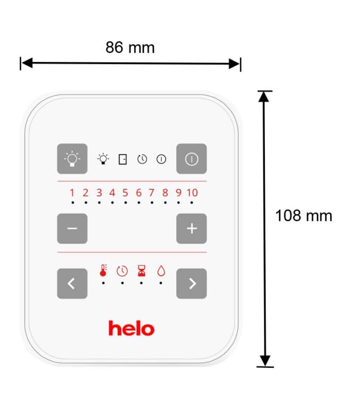 Helo Trend dimensions