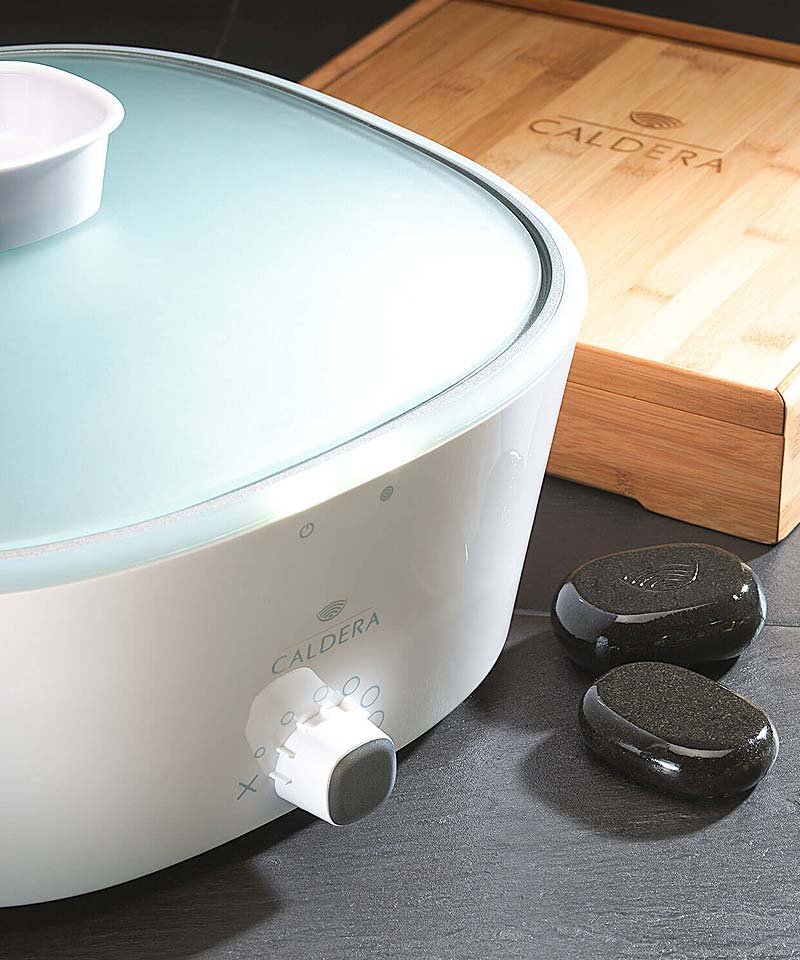 Hot stone therapy equipment