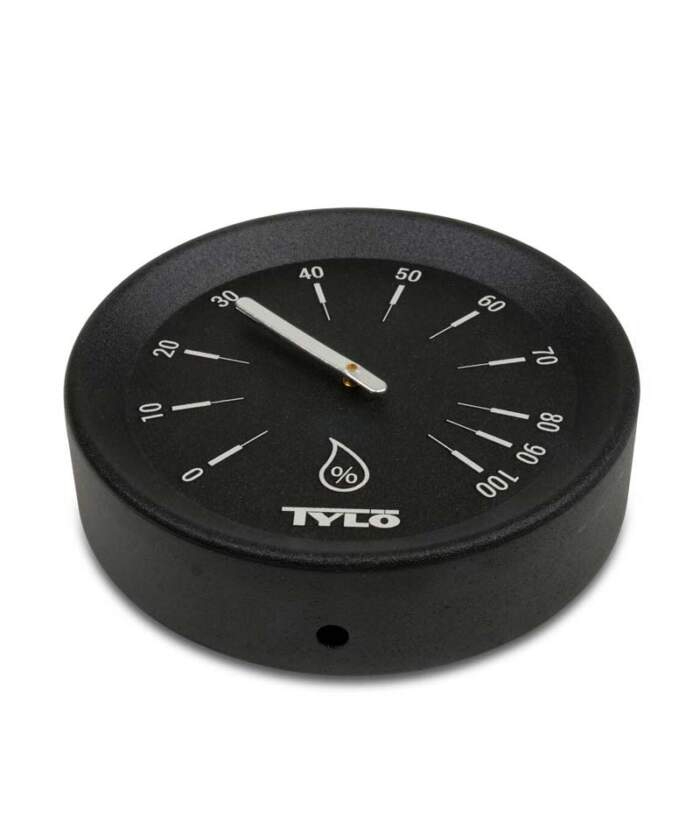 Tylo Brilliant Sauna Hygrometer angled view