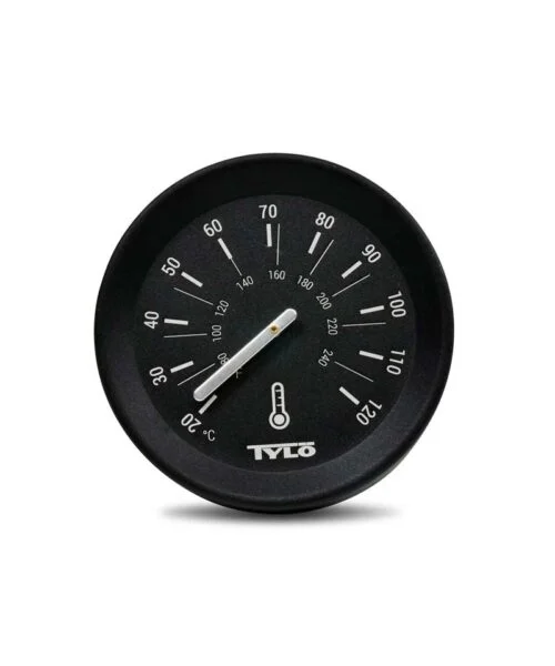 Tylo Brilliant Sauna Thermometer Black