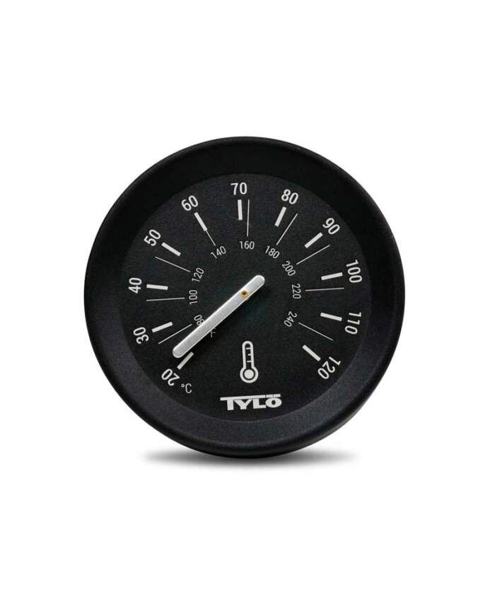 Tylo Brilliant Sauna Thermometer Black