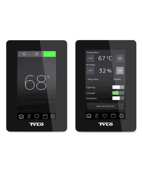 Tylo Elite Cloud showing multiple UI screens