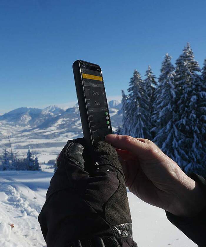 Tylo Elite Cloud smartphone app