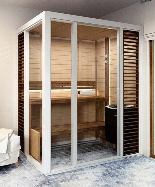 Tylo Impression Square installed in bathroom
