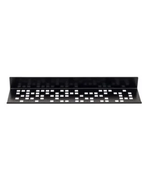 Tylo Pixel Shelf Matt Black Tempered Safety Glass