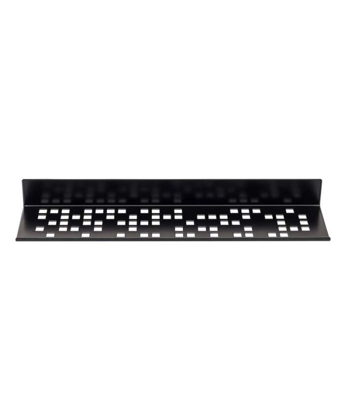 Tylo Pixel Shelf Matt Black Tempered Safety Glass