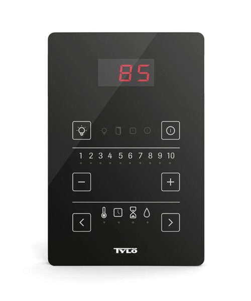 Tylo Pure Control Panel Compact Soft Touch Black