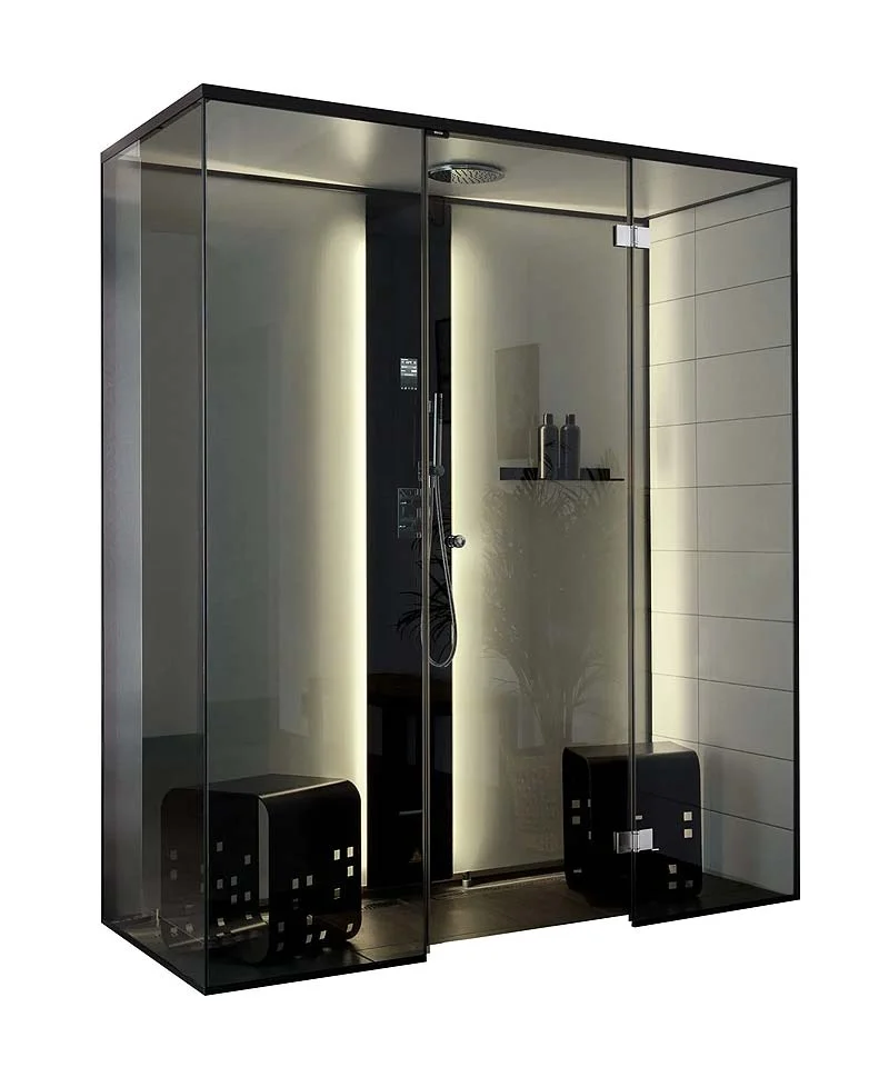 Tylo Vista 130 Steam Shower Enclosure with Stella Column