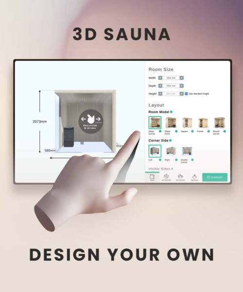 Design Your Own Dream Sauna with the Tylo 3D Configurator