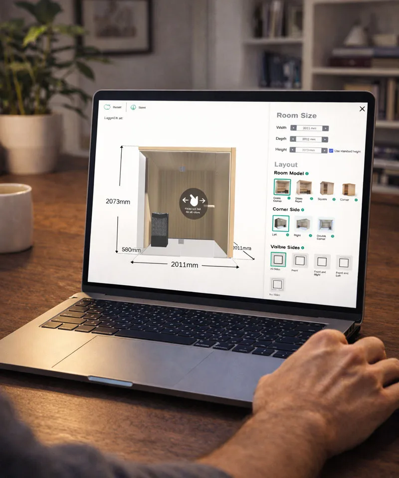 Design Your Home or Commercial Sauna Using the Tylo 3D Desktop App