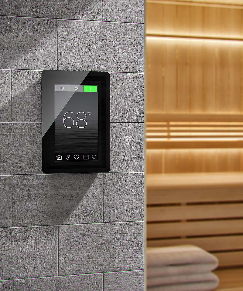 Sauna controls
