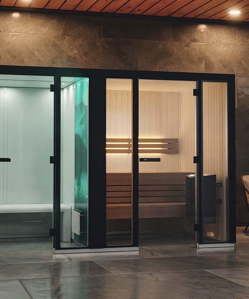 Steam sauna combos