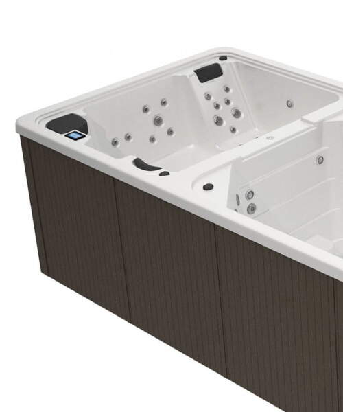 Astralpool Swimspa Duo hot tub view