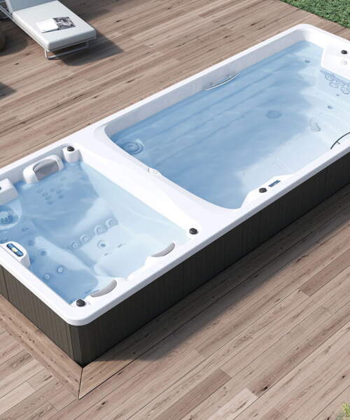 Astralpool Swimspa Duo outdoor installation