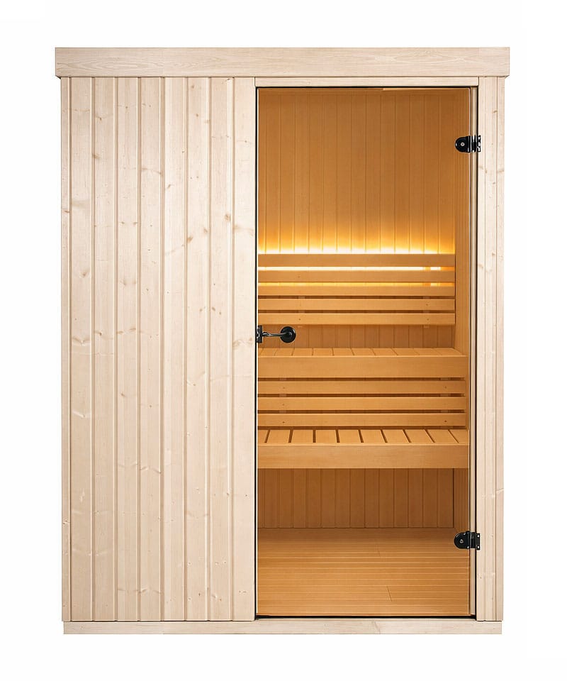 Harvia Variant Small 2 Person Traditional Home Sauna Kit