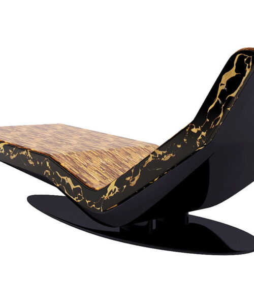 Fabio Alemanno Caesar Chaise Longue angled back view