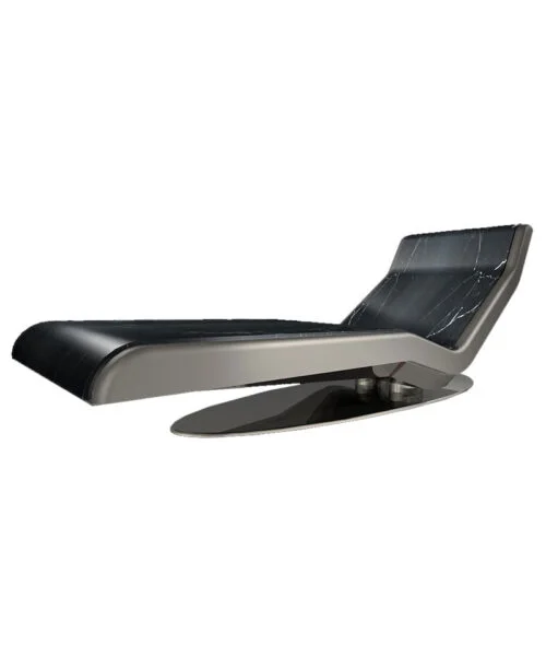 Fabio Alemanno Caesar Chaise Longue Marble Lounge Chair - Image 2
