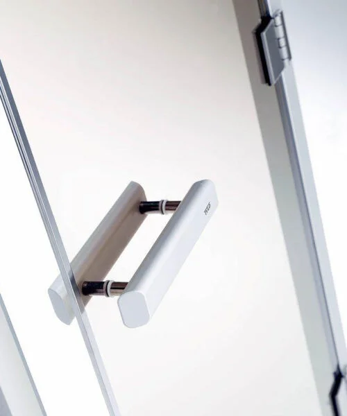 Tylo 50G Steam Door angled view
