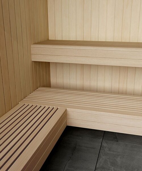 Tylo Classic Slim Pre-fabricated Sauna Room Interior
