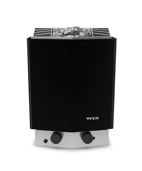 Tylo Compact Electric Sauna Heater Twin Chambers Black