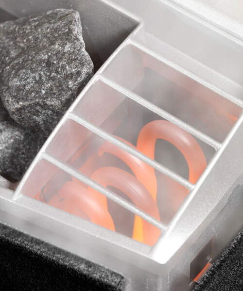 Tylo Compact Electric Sauna Heater Twin Chambers Black - Image 3