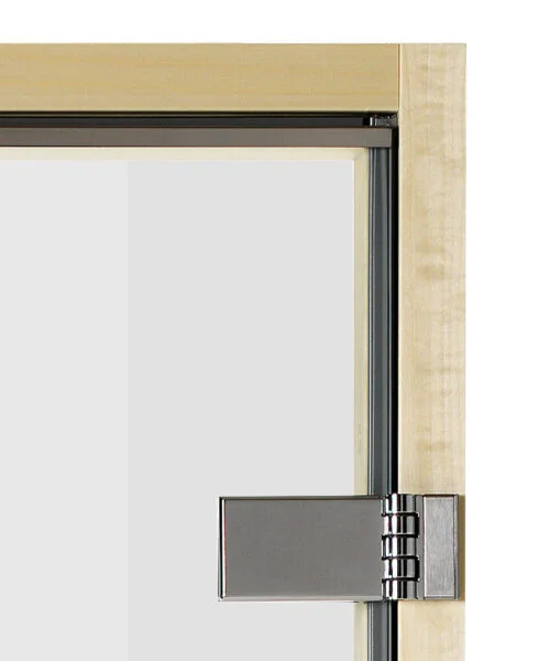 Tylo DGL Glass Sauna Door Wood Frame Magnetic Closure - Image 4