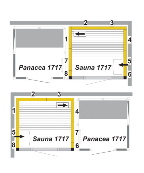 Tylo Panacea Twin 1717 layouts