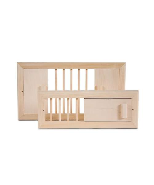 Tylo Sauna Ventilation Hatch B and Grille B Aspen