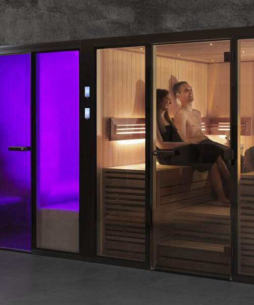 Tylo Panacea Twin with bespoke sauna interior