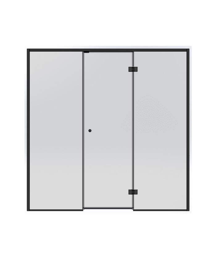 Tylo Vista Steam Shower Glass Front Door and Panels