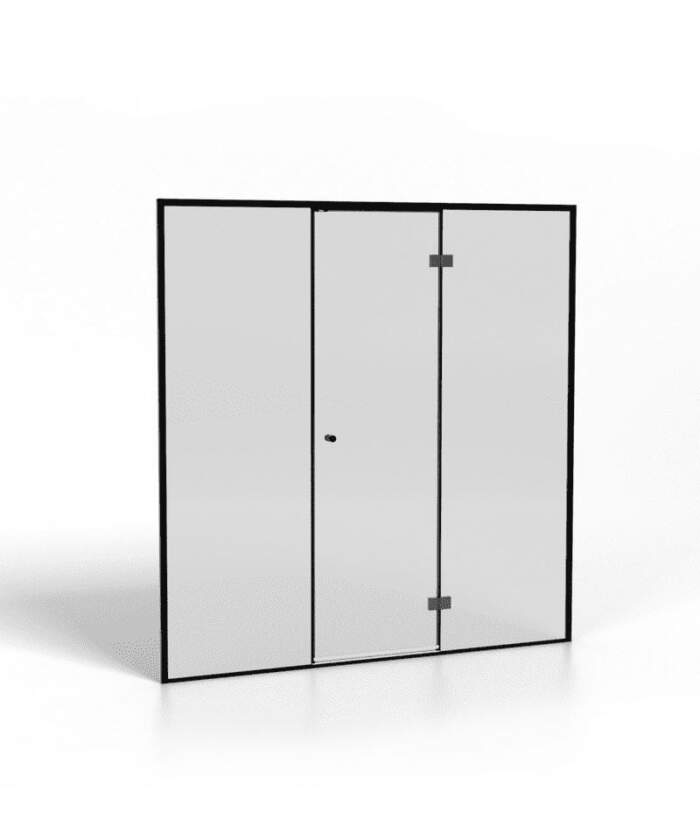 Tylo Vista Glass Front angled view