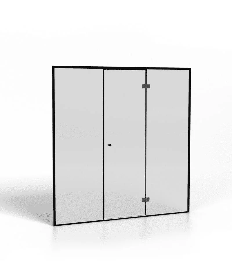 Tylo Vista Glass Front angled view