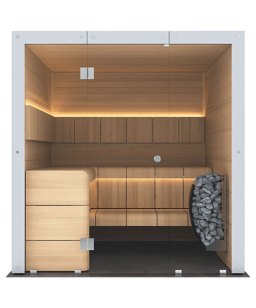 Harvia Ventura Indoor Designer Sauna Cabin Made-to-Order