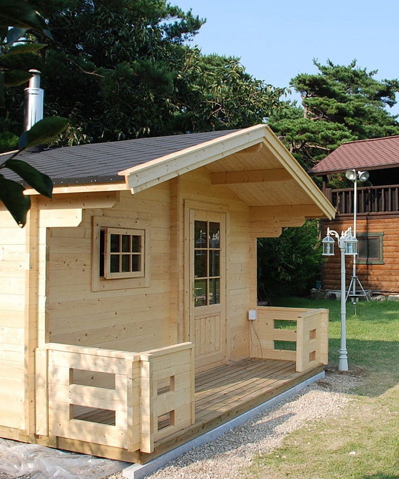 Outdoor saunas