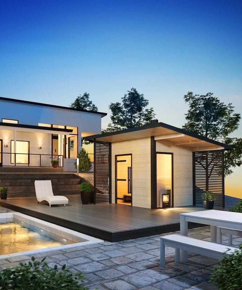Sauna cabins