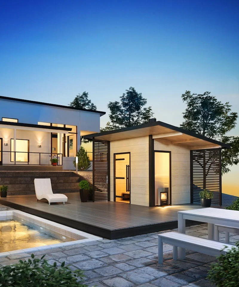 Sauna cabins