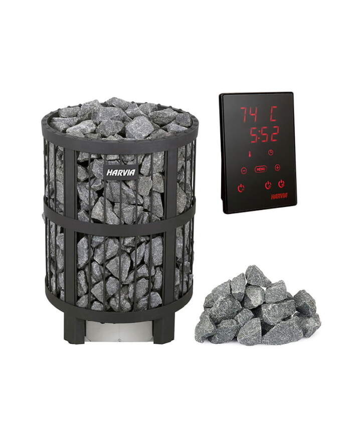 Harvia Legend Pro Sauna Heater w/ Stones & Xenio Control Panel