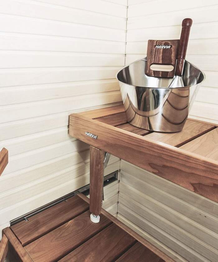 Harvia SmartFold interior detail