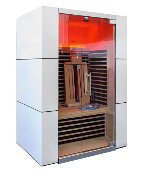 Harvia Spectrum Small 2 Person Infrared Home Sauna Kit