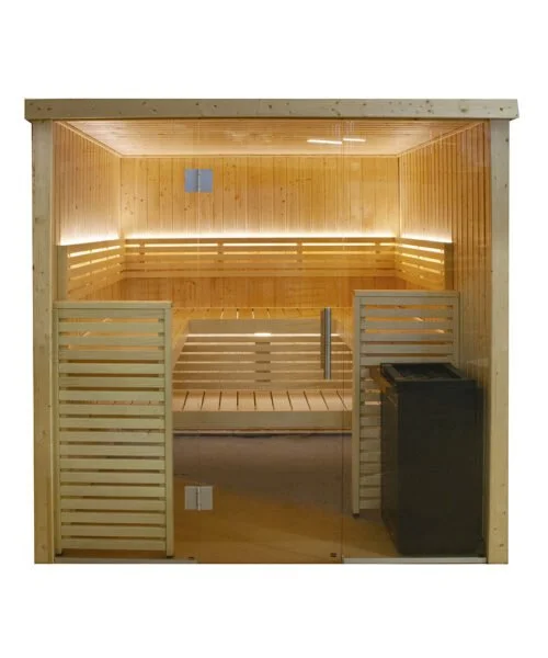 Harvia Variant View Large Glass Front Sauna