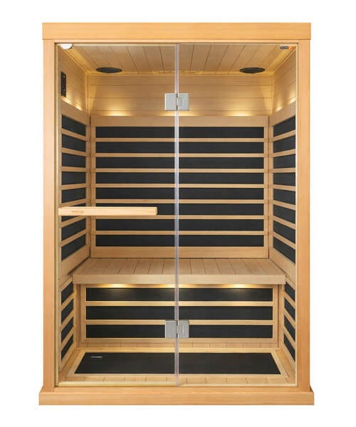 Tylösand T-820 2 Person Infrared Sauna Cabin Glass Front Bluetooth