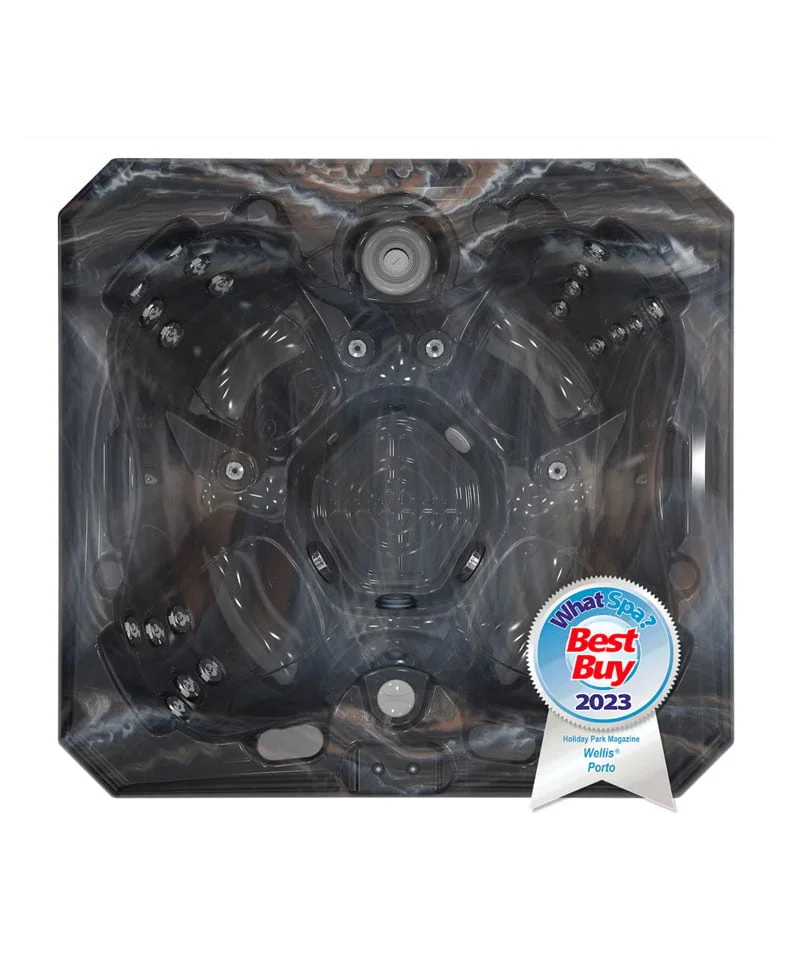 Wellis Porto Holiday Let Series 4 Person Hot Tub Acrylic