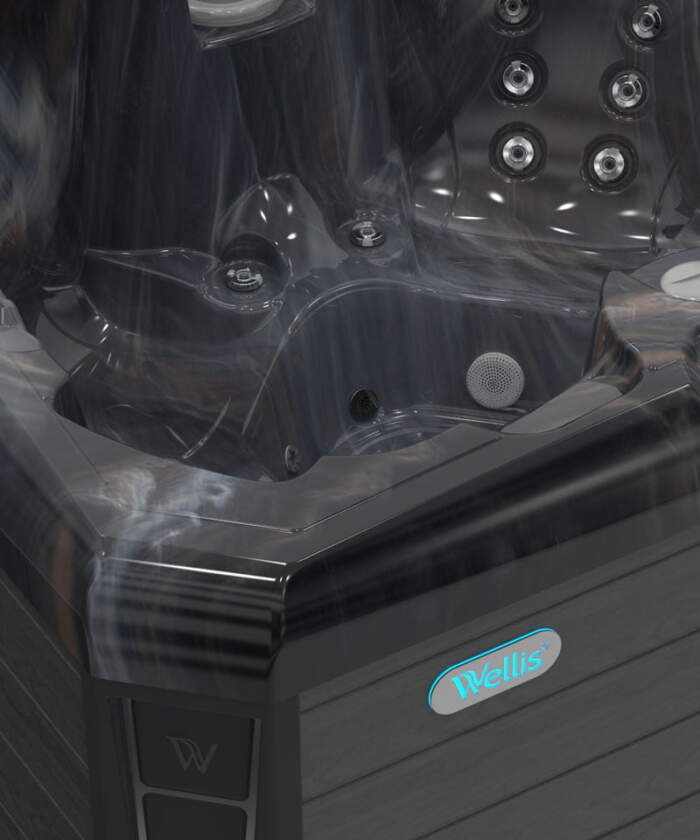 Wellis Porto Holiday Let Series 4 Person Hot Tub Acrylic - Image 4